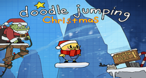 Snowy Doodle Jump Quest