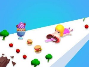Mouth Shift 3D: Fun Food Arcade Game