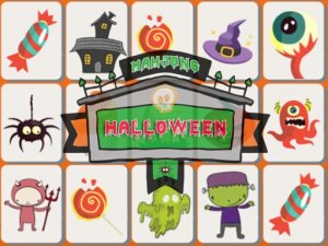 Halloween Mahjong Online Puzzle Game