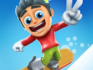 Snowy Skate Snowboard Online Arcade Game