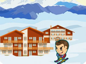 ZigZag Ski Arcade Game
