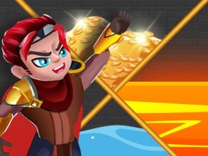 Save The Hero: Pull The Pin Puzzle Game - Logic Puzzle Game
