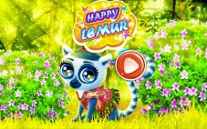 Cozy Lemur Companion: Pet Care Fun