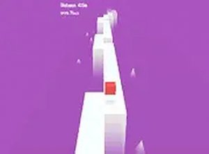 Risky Way Endless Block Slalom Arcade Game