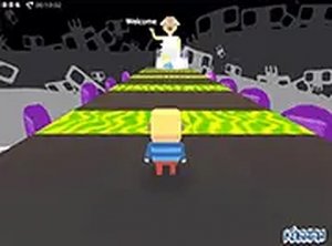 Kogama Big Granny Parkour Online Arcade Game