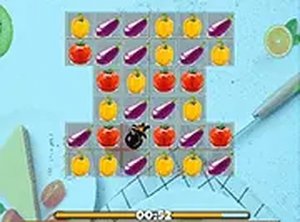 Vegetables Match 3 Deluxe Online Puzzle Game - Puzzle Game